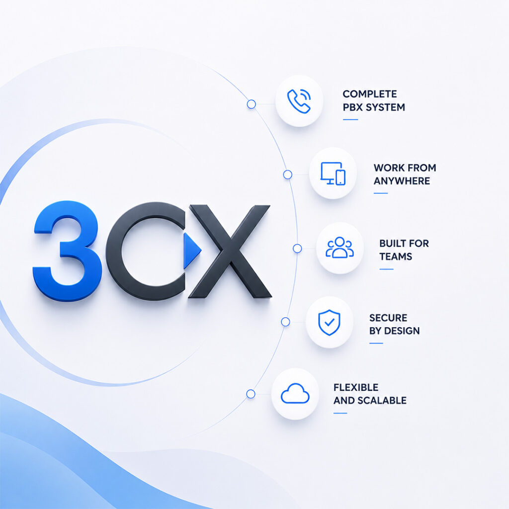 3CX Phone system feature