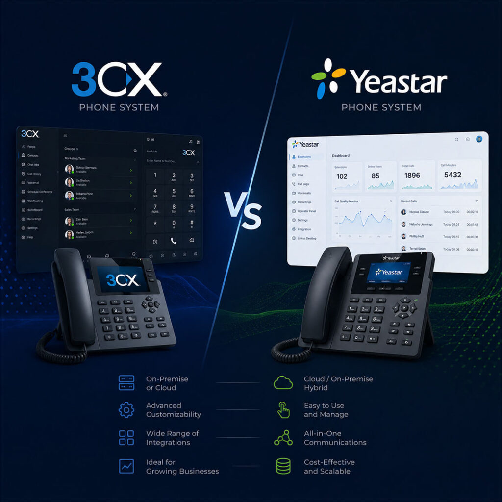 3CX vs Yeastar