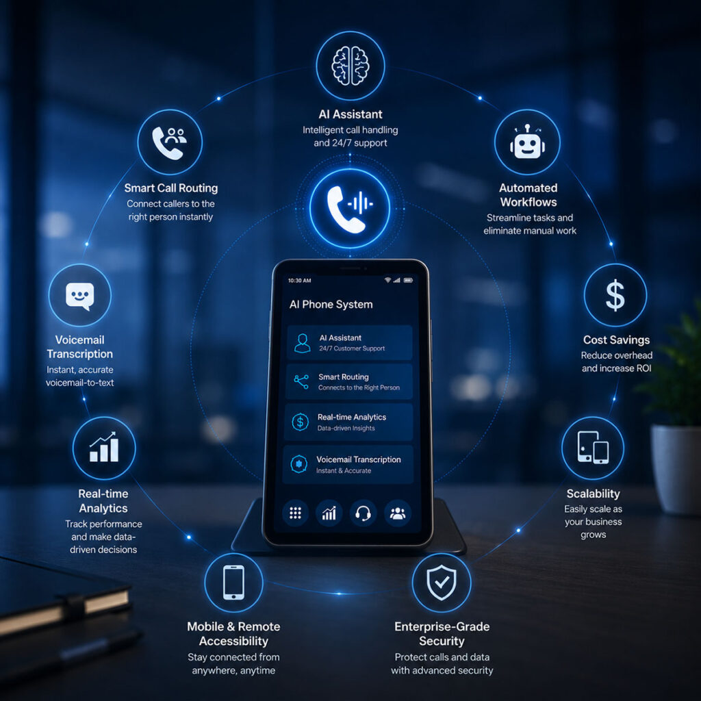 AI Phone systems features